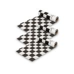 Bizdeneve Masa Ve Aktivite Piknik Örtüsü Kullan At Sıvı Geçirmez 3 Rulo ( Rulo İçi:10 Adet) Dama 100X120Cm