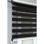 bizdenperde Siyah Bambu Zebra Stor Kaliteli Güneşlik Perdeler