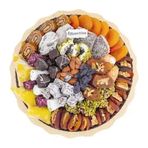 Bizim Yöre 1500 gr No:6 Geçmiş Olsun Hediyelik Kuru Meyve Kayısı Lokum Şekerleme Tepsisi