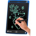 Bizimevde 8"5 Çocuk ve Yetişkinler Için LCD Yazı ve Resim Çizim Tablet ve Kalemi - Mavi