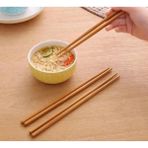 Bizimevde Yıkanabilir Organik Bambu Çin Çubuk Yemek Çubuğu Chopstick 20 Adet
