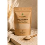 BİZİMHEKİM ŞİFA EVİ 100 Gr Glutensiz Karnıyarık Otu Tohumu Tozu / Unu - Psyllium Husk Powder - Katkısız & Doğal