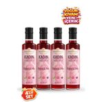 BİZİMHEKİM ŞİFA EVİ BizimHekim Kadın Tuzluğu Berberin şurubu Doğal fermatisyon 4 lü Set 250x4 ml