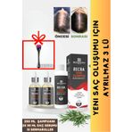 BİZİMHEKİM ŞİFA EVİ Saç Çıkarıcı Serum Dökülme Karşıtı Şampuan Yeni Saç Teli Çıkaran Hızlı Saç Uzatma Etkili Saç Seti