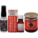 Bizon BIZ10 Sprey 25ML Cantharıs D6 Kadın Damla 10ML BIZ10 Macun 240GR - Paket