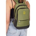 Bizoon LP256 Su Geçirmez Mini Sırt Çantası 25X36 cm - Yeşil