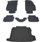 Bizymo Opel Astra H Sedan 2007-2015 Havuzlu Paspas ve Bagaj Seti Bizymo - Siyah