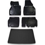 Bizymo Renault Kangoo 2008-2010 Paspas ve Bagaj Havuzu Seti - Siyah
