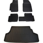 Bizymo Toyota Corolla Efsane Kasa 1993-1998 Siyah Paspas ve Bagaj Havuzu Seti Dayanıklı Malzeme