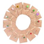 BJ-SHOP Mezuniyet kartı seti, kendin yap el yapımı tebrik kartı, boş retro, kraft kağıdı, kartlar, boş iç set, doğum günü, hediye, düğün, anneler günü için çoklu paket