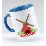 BK 1 Gift Holland Tasarımlı Mavi Kupa Bardak