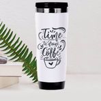 BK 14 Gift Coffee Tasarımlı Çelik Termos Bardak