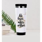 BK 2 Gift Coffee Tasarımlı Çelik Termos Bardak