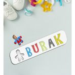 BK 2 Toys Çocuklara Özel İsimli Fotoğraflı Erkek Süper Kahraman Ahşap Eğitici Yapboz Puzzle