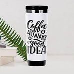 BK 21 Gift Coffee Tasarımlı Çelik Termos Bardak