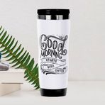 BK 23 Gift Coffee Tasarımlı Çelik Termos Bardak