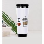 BK 35 Gift Coffee Tasarımlı Çelik Termos Bardak