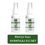 Bk Company 2'li Biberiye Suyu Set Güçlendiricı Dökulme Karşıtı ve Hızli Saç Uzatma Etkili Saç Toniği 50 ml