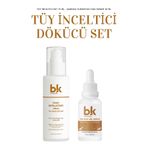 BK COMPANY 2'li Tüy Bakım Seti - Karınca Yumurtası Yağı Serum - Tüy ve Nemlendirici Süt