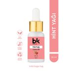 BK COMPANY Hint Yağı %100 Saf - Güçlü Saç Uzatma Etkisi, Yoğun Nem ve Doğal Bakım Serum 20 Ml
