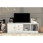 BK Concept TV-1005-Ç Beyaz 130 cm Çekmeceli Tv Ünitesi