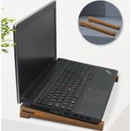 BK Firmalara Özel 50 Adet Logolu Taşınabilir Ahşap Notebook Laptop Standı