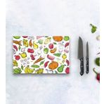 BK Gift Cam Kesme ve Sunum Tablası 20x30cm Model 10