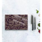 BK Gift Cam Kesme ve Sunum Tablası 20x30cm Model 15