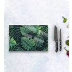 BK Gift Cam Kesme ve Sunum Tablası 20x30cm Model 22