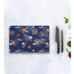 BK Gift Cam Kesme ve Sunum Tablası 20x30cm Model 27
