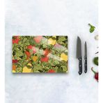 BK Gift Cam Kesme ve Sunum Tablası 20x30cm Model 2