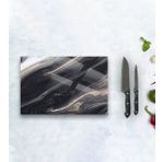 BK Gift Cam Kesme ve Sunum Tablası 20x30cm Model 35