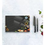 BK Gift Cam Kesme ve Sunum Tablası 20x30cm Model 3