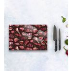 BK Gift Cam Kesme ve Sunum Tablası 20x30cm Model 4