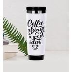 BK Gift Coffee Tasarımlı Çelik Termos Bardak