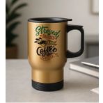 BK Gift Coffee Tasarımlı Kulplu Çelik Bardak Termos Mug 450ml-8, Sevgiliye Hediye, Arkadaşa Hediye, Eşe Hediye