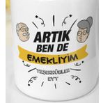 BK Gift Emekli Tasarımlı Türk Kahvesi Fincanı-3, Erken Emekli, Yeni Emekli, EYT Hediyesi