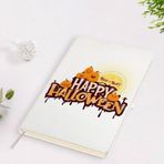 BK Gift Happy Halloween Tasarımlı 3 Beyaz Defter
