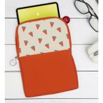 BK Gift Karpuz Tasarımlı Taşınabilir Koruyucu Tablet Kılıfı & Organizer Çanta - Turuncu-1