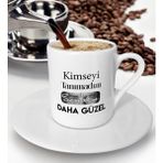 BK Gift Kimseyi Tanımadım Ben Atatürk Temalı Türk Kahvesi Fincanı-1