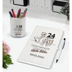 Bk Gift Kişiye Özel Isimli Öğretmenler Günü Tasarımlı Defter Kalem ve Kalemlik Hediye Seti, Öğretmene Hediye, Öğretmenler Günü - 16