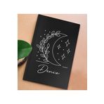 Bk Gift Kişiye Özel Isimli Sert Kapaklı Siyah Lastikli Defter , Arkadaşa Hediye, Yeni Iş Hediyesi, D