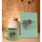 Bk Gift Kişiye Özel Isimli Yeşil Sert Kapaklı Defter Ve Middle Kupa Seti, Arkadaşa Hediye, Yeni Iş Hediyesi, Doğum Günü Hediyesi-21