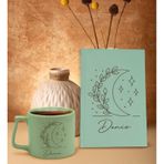Bk Gift Kişiye Özel Isimli Yeşil Sert Kapaklı Defter Ve Middle Kupa Seti, Arkadaşa Hediye, Yeni Iş Hediyesi, Doğum Günü Hediyesi-8