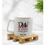 Bk Gift Kişiye Özel Öğretmenler Günü Middle Beyaz Kupa Bardak- 12, Öğretmene Hediye, Öğretmenler Günü