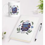 Bk Gift Kişiye Özel Öğretmenler Günü Tasarımlı Beyaz Defter Kalem Kupa Seti - 2