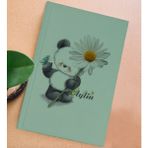 Bk Gift Kişiye Özel Sevgili Isimli Sert Kapaklı Su Yeşili Lastikli Defter -8