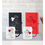 Bk Gift Kişiye Özel Sevgili Temalı 2’li Defter Kupa Hediye Seti, Sevgiliye Hediye, Sevgililer Günü Hediyesi-14