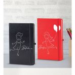 Bk Gift Kişiye Özel Sevgili Temalı 2’li Defter Seti, Sevgiliye Hediye, Sevgililer Günü Hediyesi, Doğum Günü Hediyesi-5