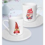 Bk Gift Kişiye Özel Sevgililer Temalı 2’li Türk Kahvesi Fincanı, Sevgililer Günü Hediyesi, Sevgiliye Hediye, Ev Hediyesi-6
